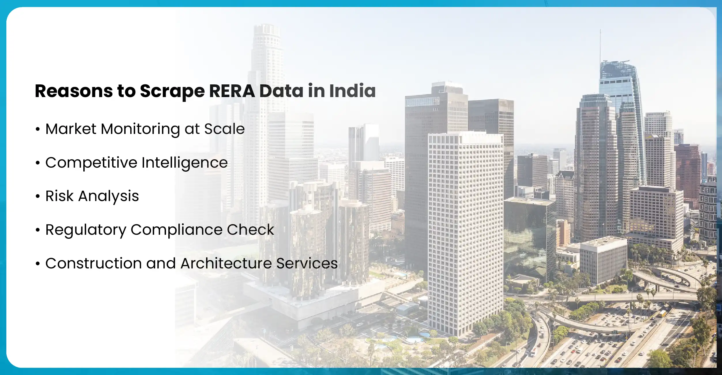 Reasons to Scrape RERA Data in India_Mesa de trabajo 1